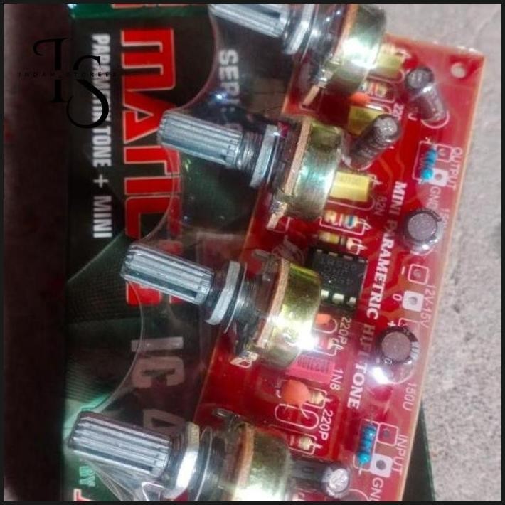 PROMO KIT MATIC'S IC 4558 PARAMETIK TONE + MINI / Kit Parametik Tone IC 4558 indah_storeee