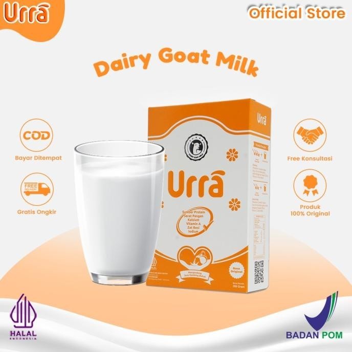 

Susu Urra 1 Box - Susu Kambing Saanen Premium