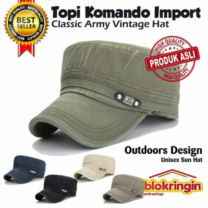 Topi Komando Army Import/Topi Snapback
