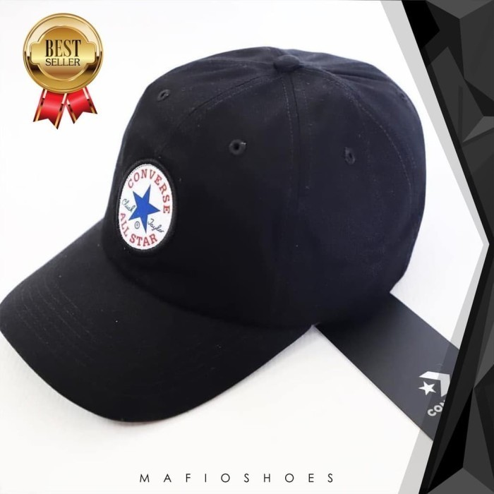 Topi Converse Core Black / Topi Converse / Topi Olahraga/Topi Murah