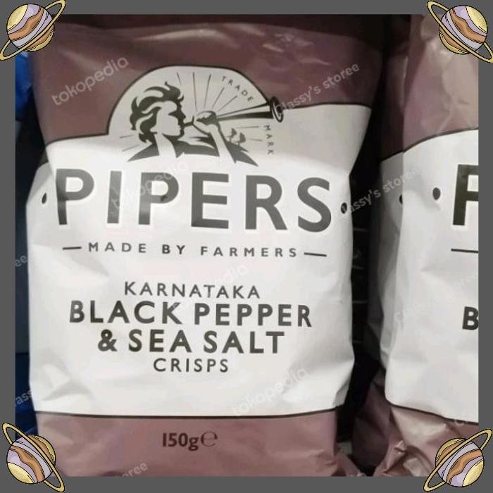 

[CLS] PIPERS CRISPS BLACK PEPPER SEA SALT 150 GR/KERIPIK KENTANG