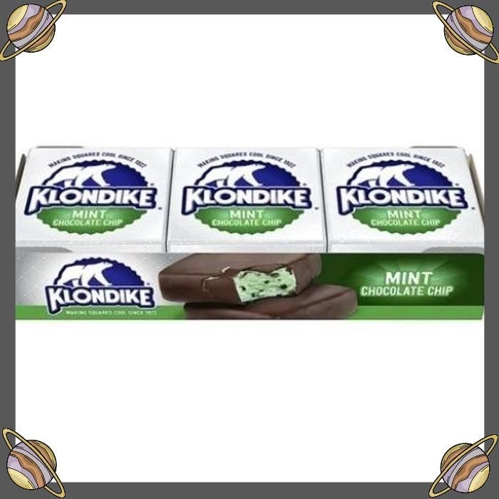 

[CLS] KLONDIKE ICE CREAM MINT CHOCOLATE CHIP 6 BAR/ES KRIM/ICE CREAM IMPORT