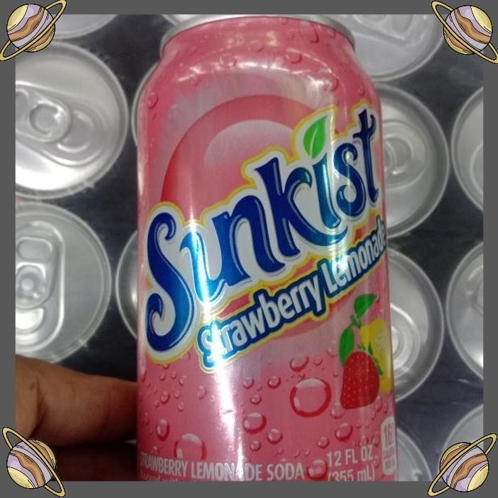 

[CLS] SUNKIST STRAWBERRY LEMON SODA CAM 355 ML
