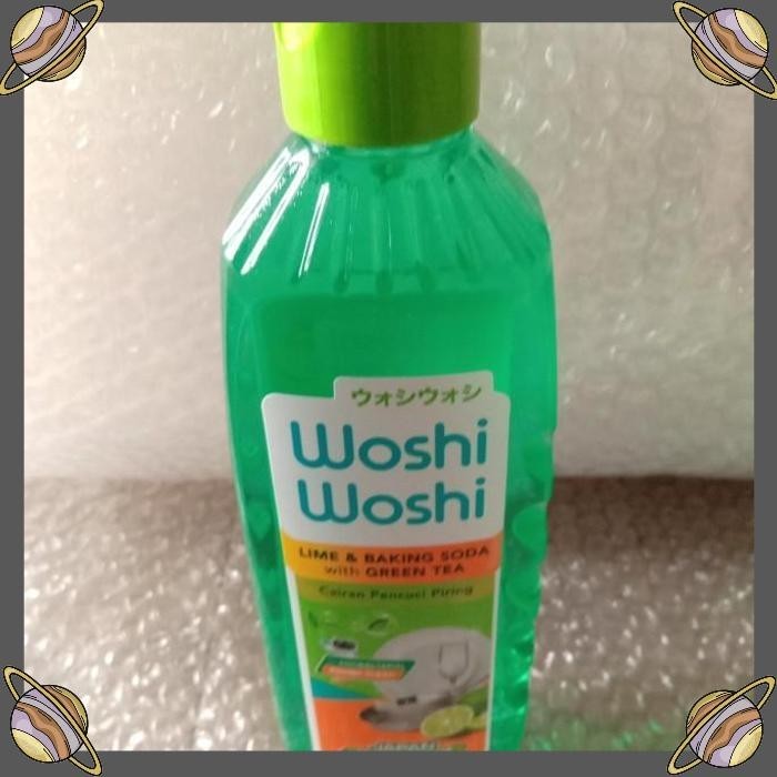 

[CLS] WOSHI WOSHI LIME & BAKING SODA WITH GREEN TEA 400ML/CAIRAN CUCI PIRING