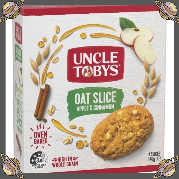

[CLS] UNCLE TOBYS OAT SLICE APPLE CINAMON 140 GR/BISKUIT OAT