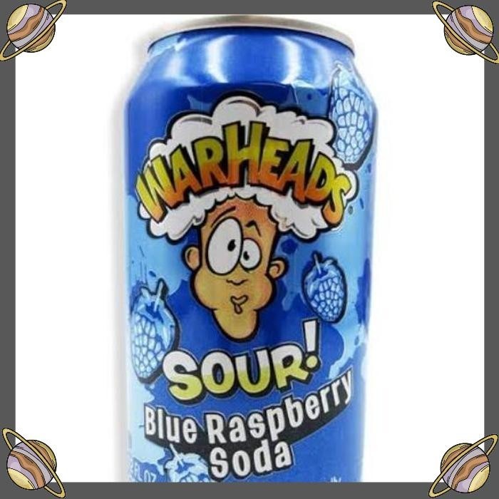 

[CLS] WARHEADS SOUR BLUE RASPBERRY SODA 355 ML/SOFT DRINK