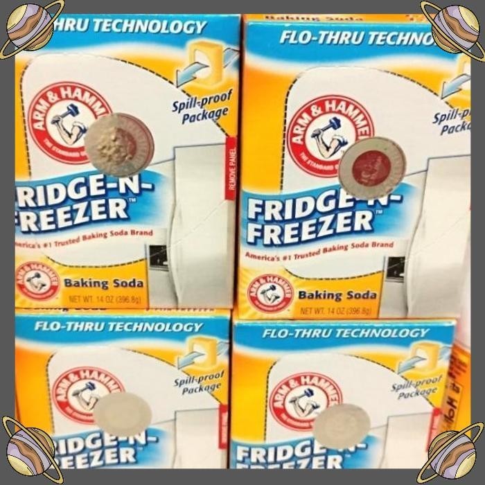 

[CLS] ARM & HAMMER BAKING SODA FRIDGE N FREEZER 396 GR