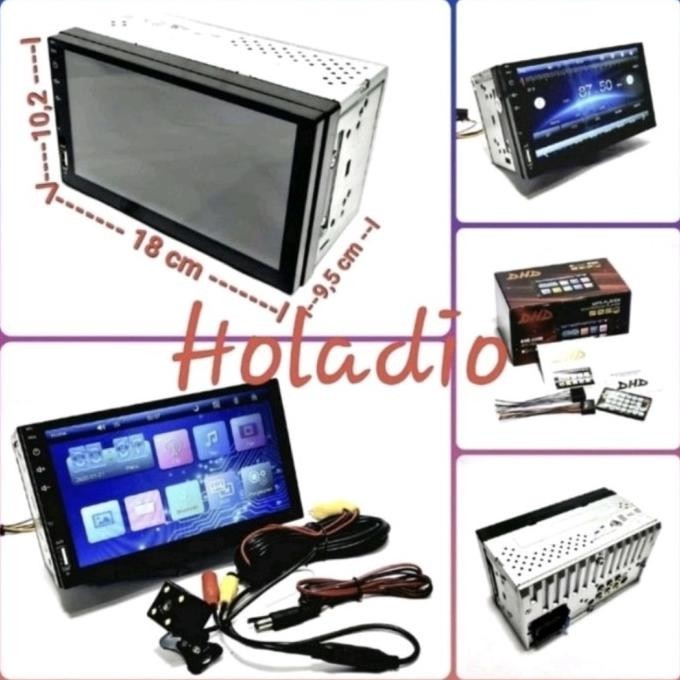 Headunit Doubledin Dekless Mp5 Dhd 4300 Fullglass Bluetooth Mirrorlink