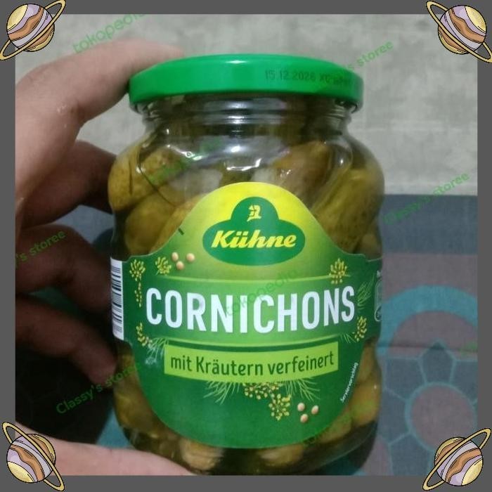 

[CLS] KUHNE CORNICHONS ACAR 370 ML/KLEIN & KNACKIG