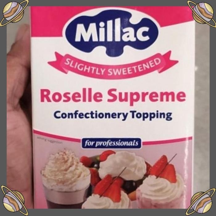 

[CLS] WHIPPING CREAM MILAC ROSELLE SUPREME CONFECTIONARY TOPING 1 LITER