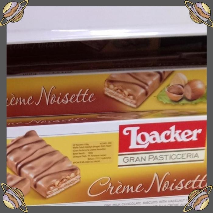 

[CLS] LOACKER CREME NOISETTE BISCUIT 100 GR/MILK CHOCOLATE BISCUIT & HAZELNU