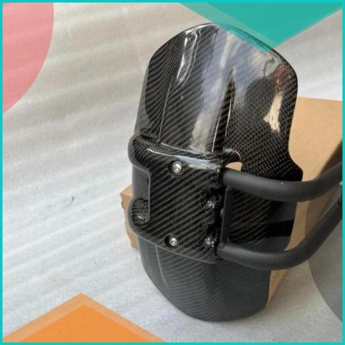 Mudguard New Carbon Kevlar R15,Cbr150r,Vixion,Xabre,Ninja,R25,ER6 DLL