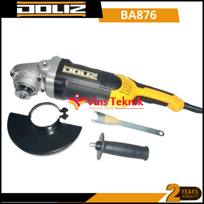 Mesin Gerinda 7 Inch Angle Grinder Ba876 Doliz Ba 876