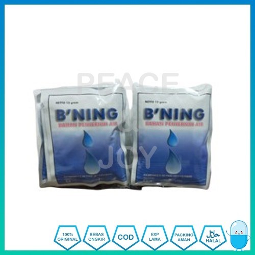 B'NING PENJERNIH AIR ISI 10 SACHET X 13 GR BENING BNING DIJAMIN ORIGINAL