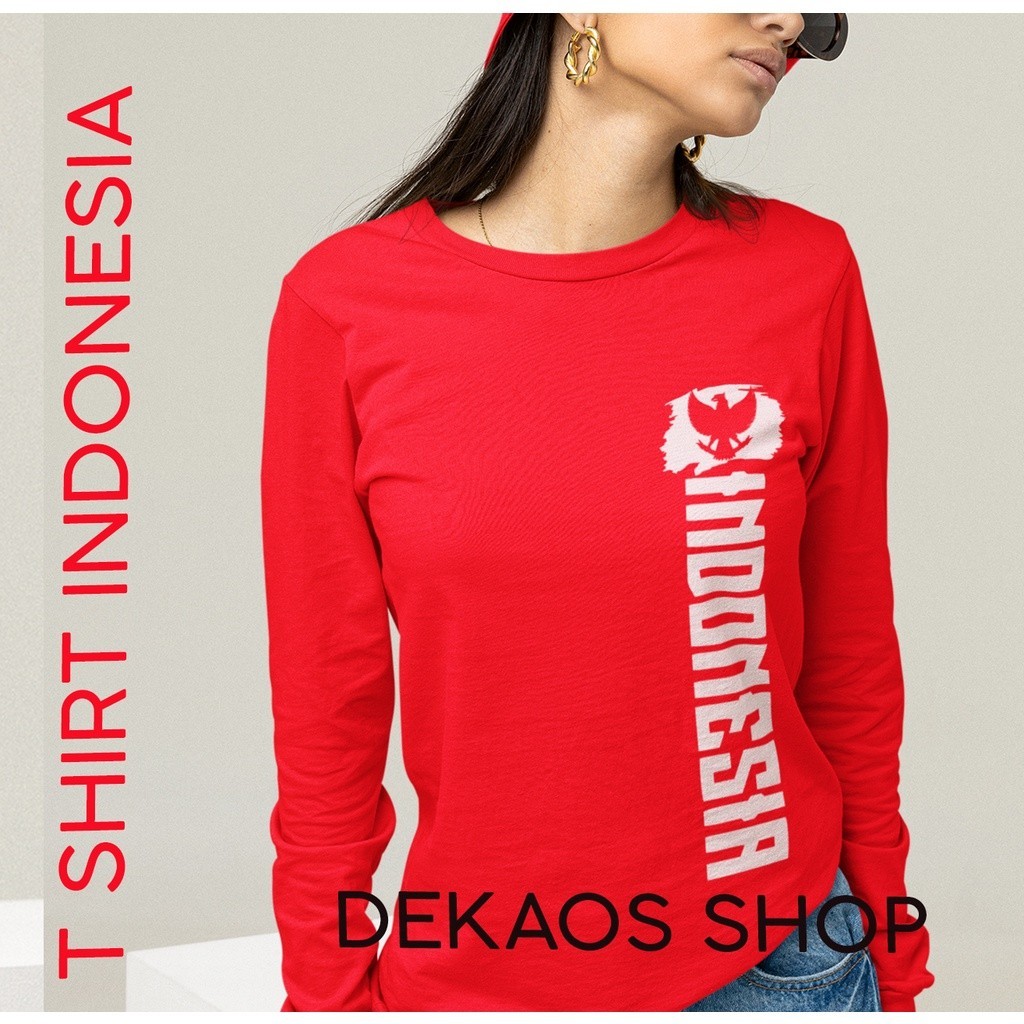 KAOS MERAH PUTIH AGUSTUSAN 2024 KAOS 17 AGUSTUS 2024 WANITA PRIA ANAK BAJU MERAH PUTIH AGUSTUSAN