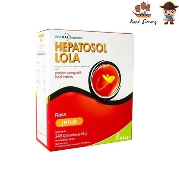 

Hepatosol Lola Jeruk 249 gram