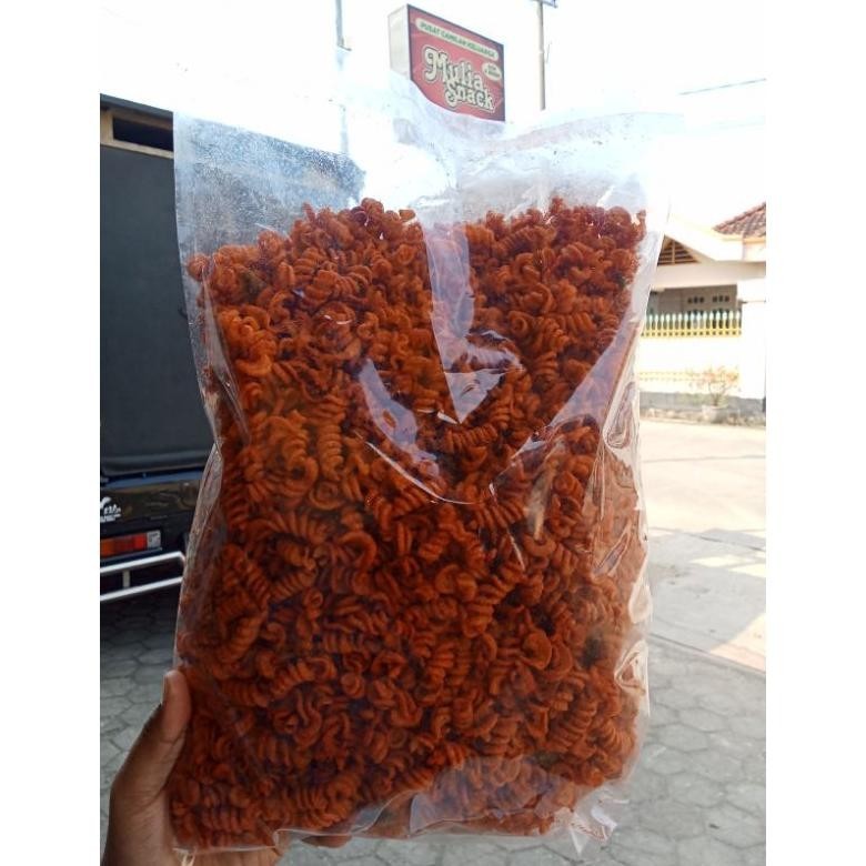 

gfd-12 Makaroni SPIRAL pedas DaunJeruk 1 KG Sale