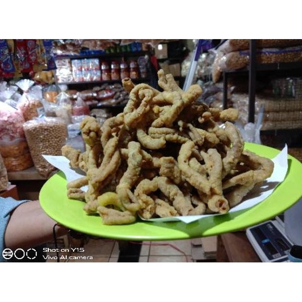

uk-12 Usus Ayam Crispy 250g. Original