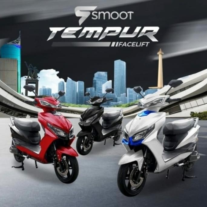 PROMOOO SEPEDA MOTOR LISTRIK SMOOT TEMPUR