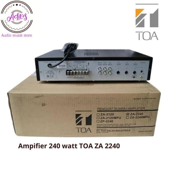 Toa Za 2240/Amplifier 240 Watt Toa Za2240/Za-2240