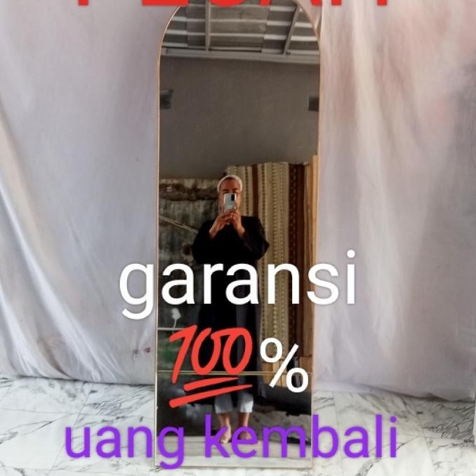 Cermin Oval Full Body Kualitas Premium