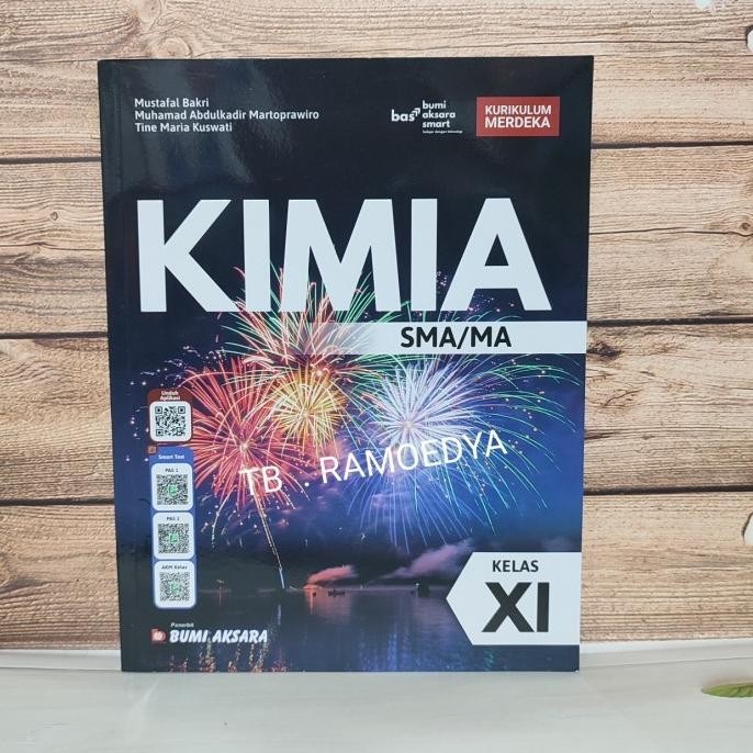 Buku Kimia Sma/Ma Kelas Xi Kurikulum Merdeka Bumi Aksara Murah Baru