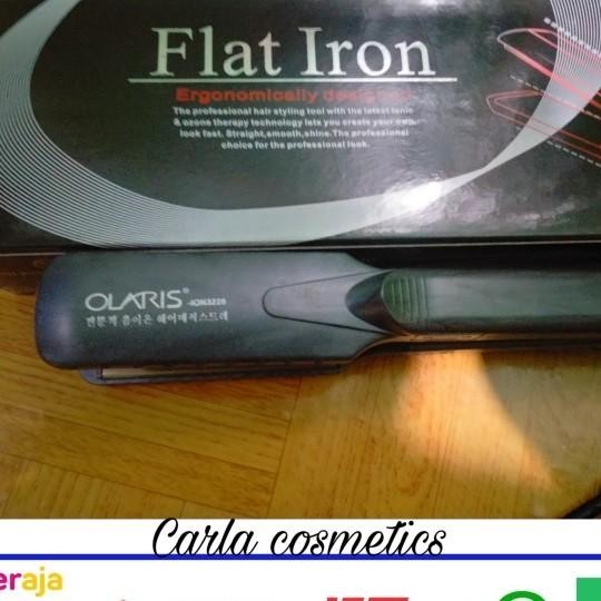 Catokan Rambut Olaris 3228 Flat Iron/Ion+Ozon Made In Korea