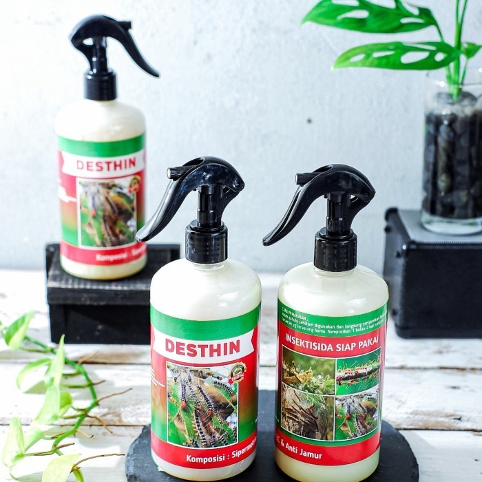 DESTHIN obat hama tanaman, ulat, kutu putih, hama daun