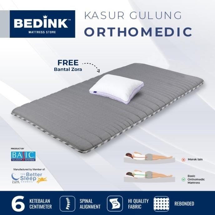 Bedink Kasur Gulung Orthomedic ,