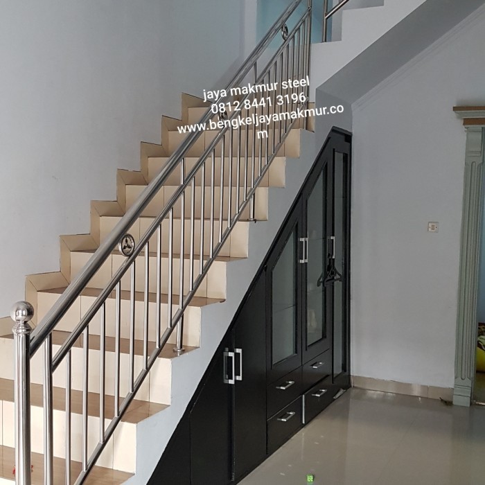 Terbaru Railing Tangga Stainless Promo Ready Stok