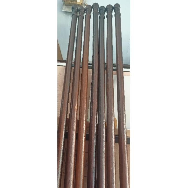 

Terlaris Tiang Kayu Bendera 2 Meter / Tiang Pataka Sd-5