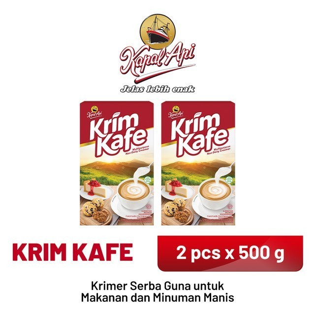 

Krim Kafe Dus 2 X 500 Gr