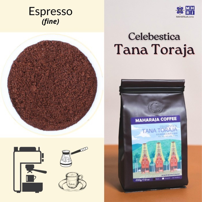 

Fresh Roast Kopi Tana Toraja Sangrai Celebestica 200G Arabica Coffee