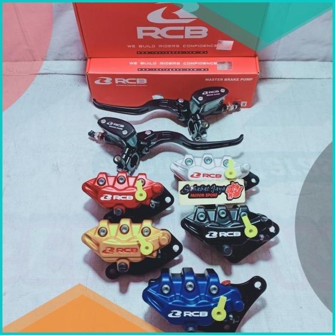 Paketan RCB Master Rem Kanan Kiri Kaliper Depan RCB NMAX OLD NMAX NEW