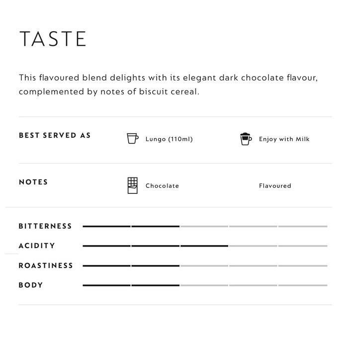 

Nespresso Barista Creations Cioccolatino Flavoured Coffee Capsule