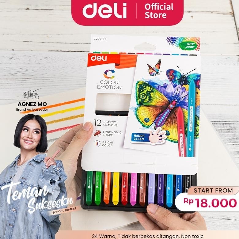 

Hot Deli Krayon Sekolah 12/18/24 Warna Cerah Bentuk Segitiga Ergonomis Tidak Beracun Hig Quality