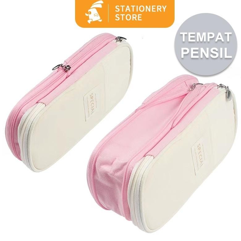 

Hot Tempat Pensil Angoo/Kotak Pensil/Organizer Stationery/Kotak Pensil Angoo Large Capacity-Rabbit Stationery 8.8