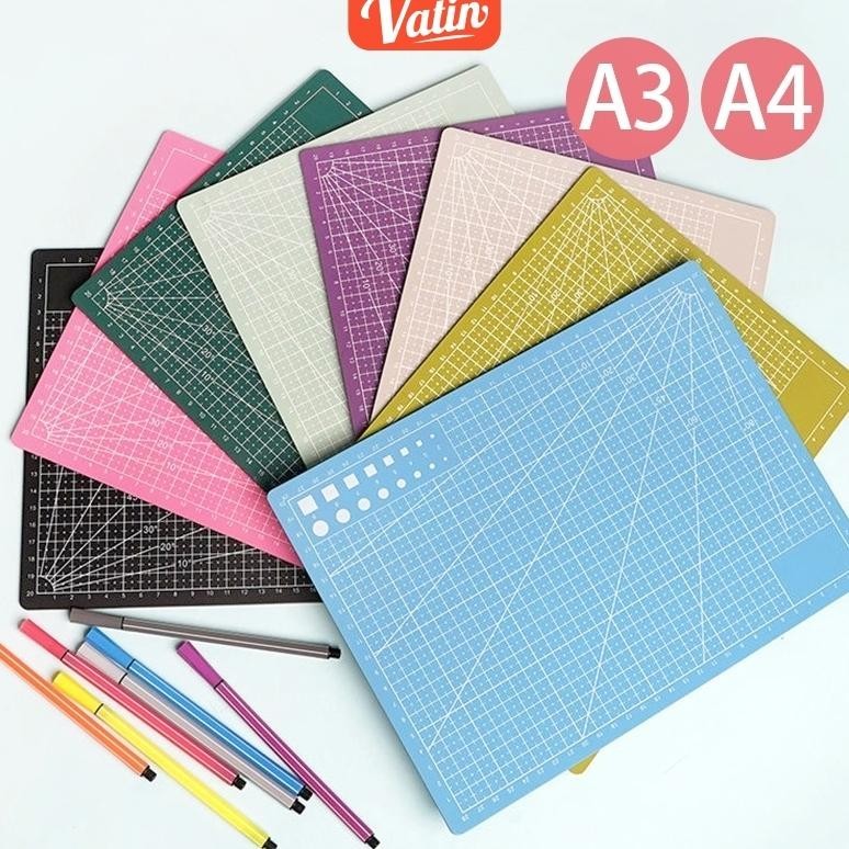 

Flash Sale Cutting Mat A3 A4 /Pvc Cutting Mat Cutting Mat Dua Sisi Alat Diy Cutting Board-Vatin_Shop Garansi
