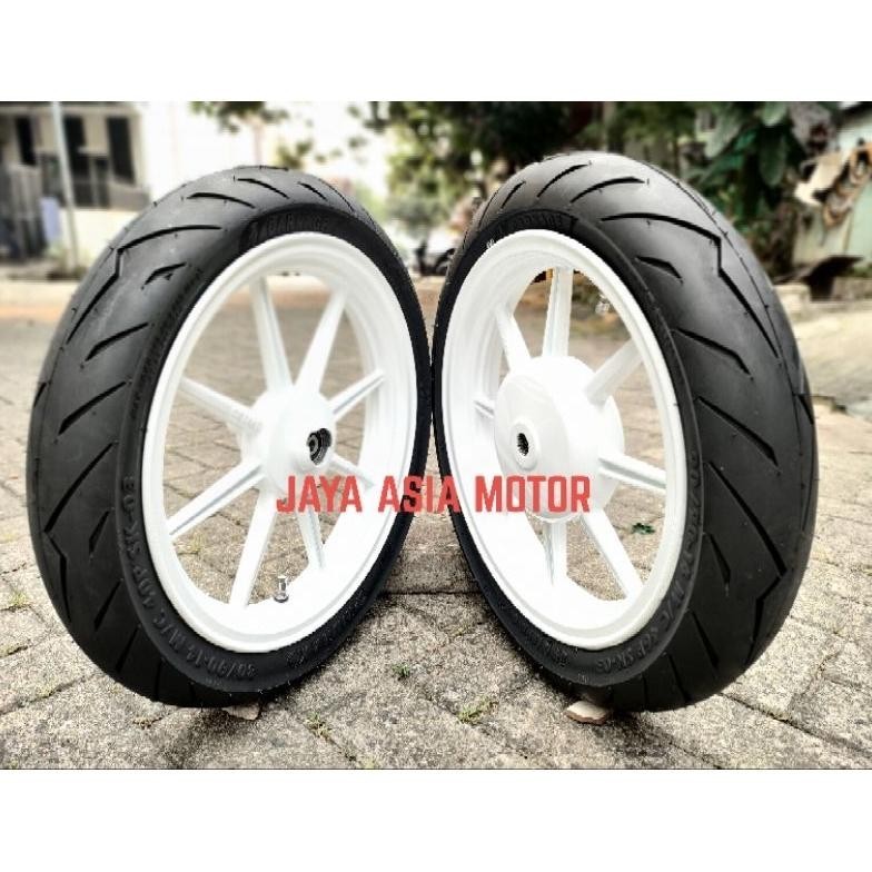 DFR VELG RACING ROSSI MODEL COMET PLUS BAN  RING 14 VARIO 110 SCOOPY GENIO VARIO 125/150 VARIO 160 T