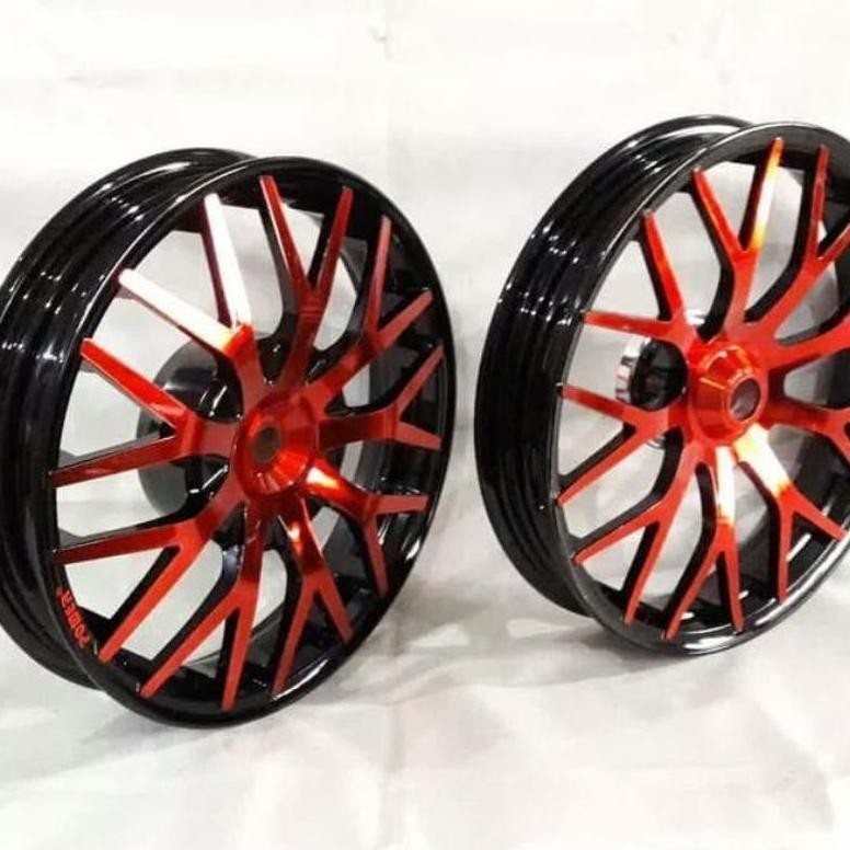 DFR Velg Racing Power Evolution 215/250 Ring14 Mio/Soul/Mio-J/SoulGT/Xeon/Vario/125-150/Beat TERLARI