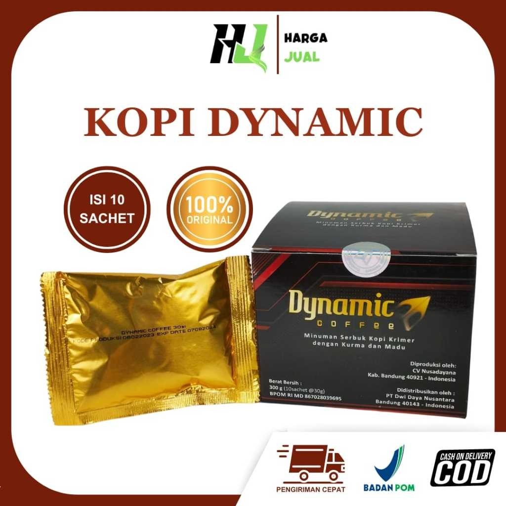 

KOPI DYNAC kemasan baru isi 10 sachet banyak manfaat dan tidak berbahaya
