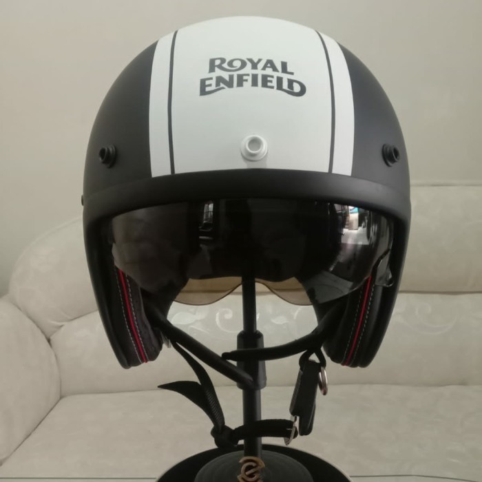 Terbaru Helm Costume Royal Enfield Matte / Glossy Promo Ready Stok