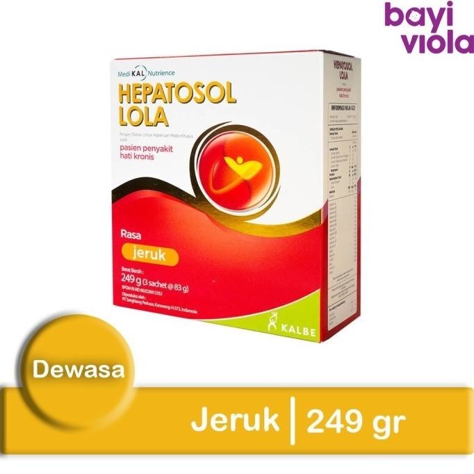 

Hepatosol Lola Jeruk 249 gr