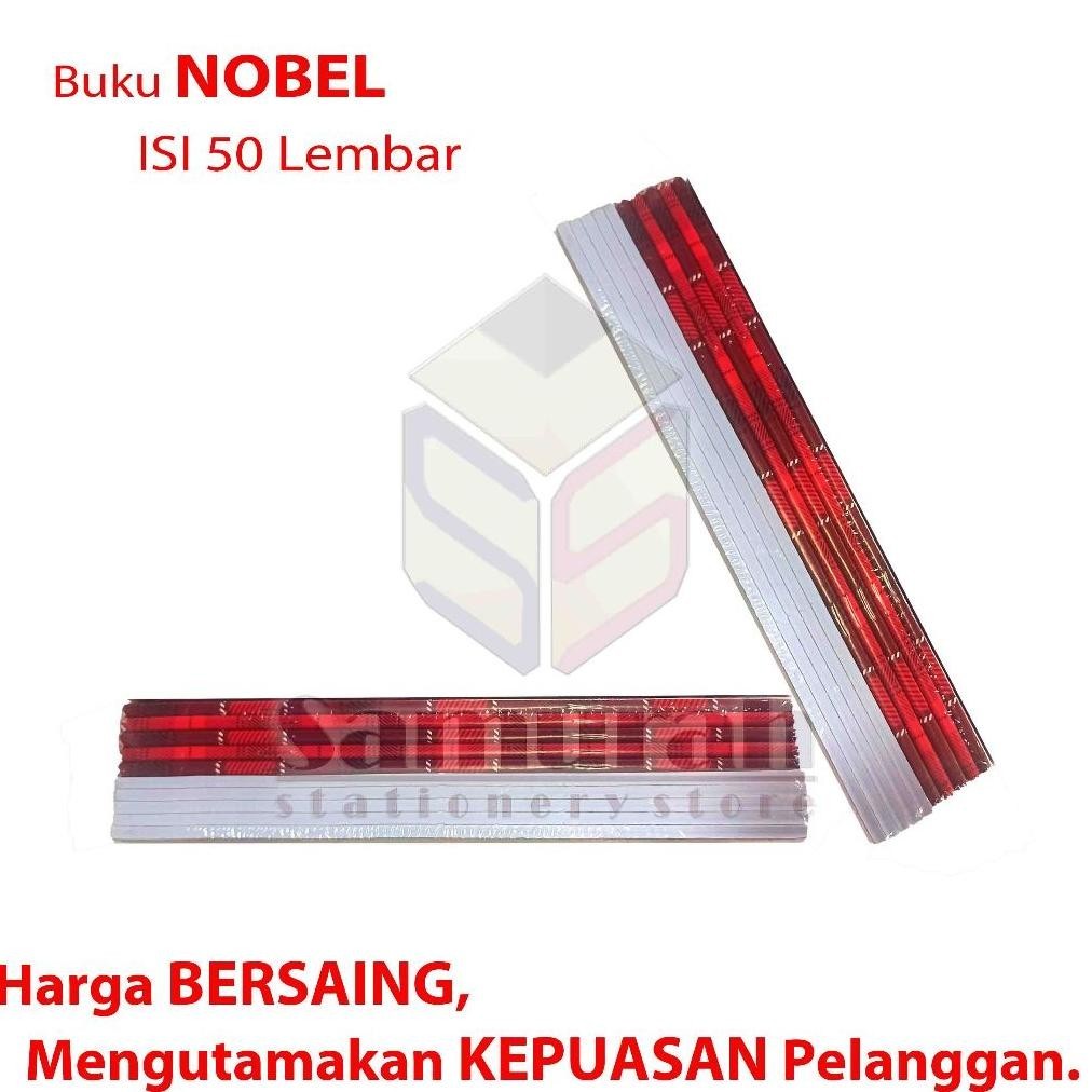 

Bisa COD Buku Tulis Nobel Isi 50 Lembar / Buku Ukuran Boxy Campuss / B5 50 Lbr - Per Pak isi 10 Buku Premium