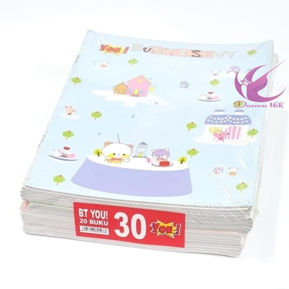 

ul-64 Buku Tulis You by Kiky Isi 30 Lembar 1 Buku Murah