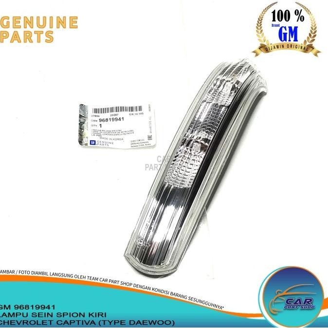 Lampu Sein Spion Kiri Captiva Ori Gm (Type Daewoo)