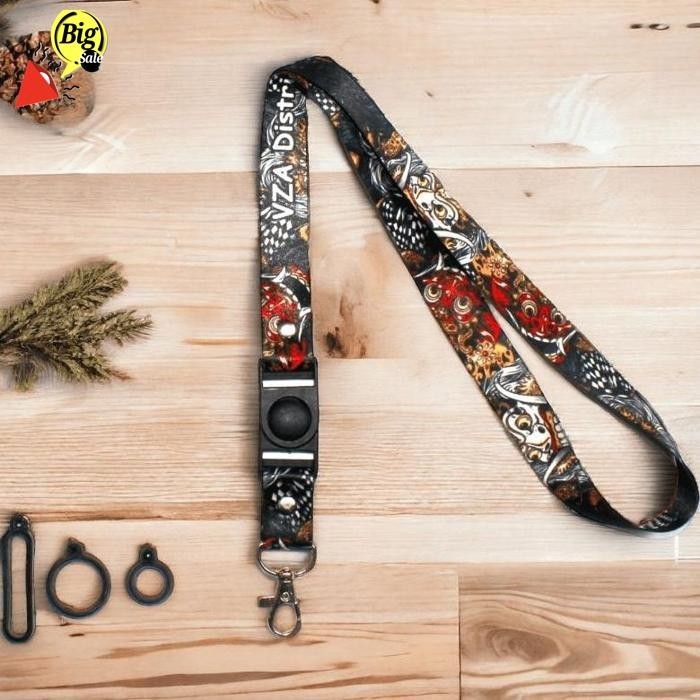 

New Arrival Lanyard Gantung Name Tag Barong Topeng Pza Lanyerd Qc Pass