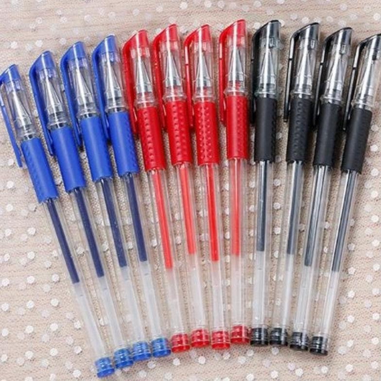 

tre-57 Pulpen Gel MINI 0.5MM / Bolpain Bolpen Alat Tulis Kantor Sekolah Tinta Pen Pena Standart Hitam Merah Biru Terlaris