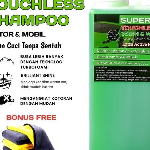 Sabun Cuci Motor Dan Mobil Tanpa Sentuh Touchless Shampoo