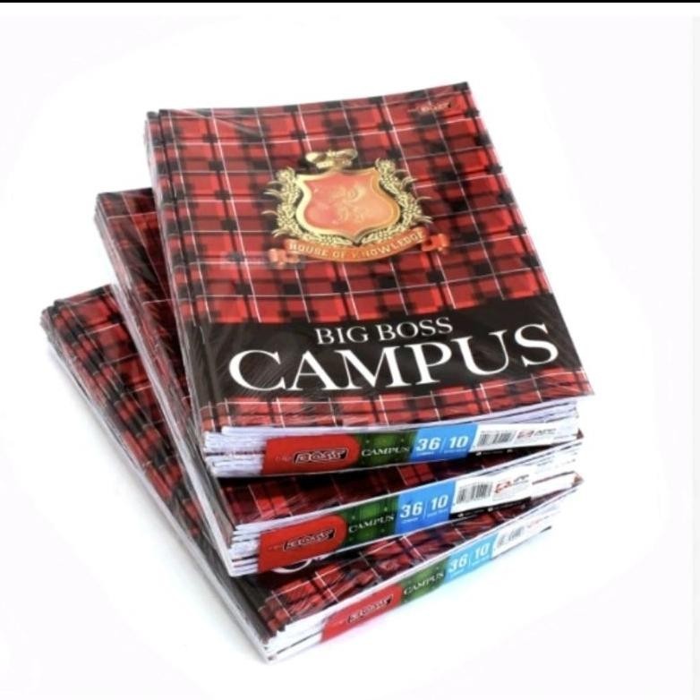 

LI34 BUKU TULIS CAMPUS 36 LEMBAR / BUKU KAMPUS BOXY PANJANG UKURAN BIG BOSS (1PCS) Viral